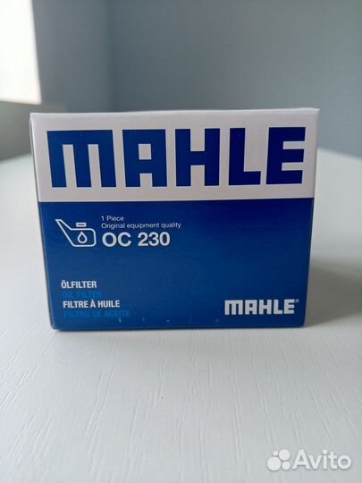 Масляный фильтр Mahle/Knecht OC230