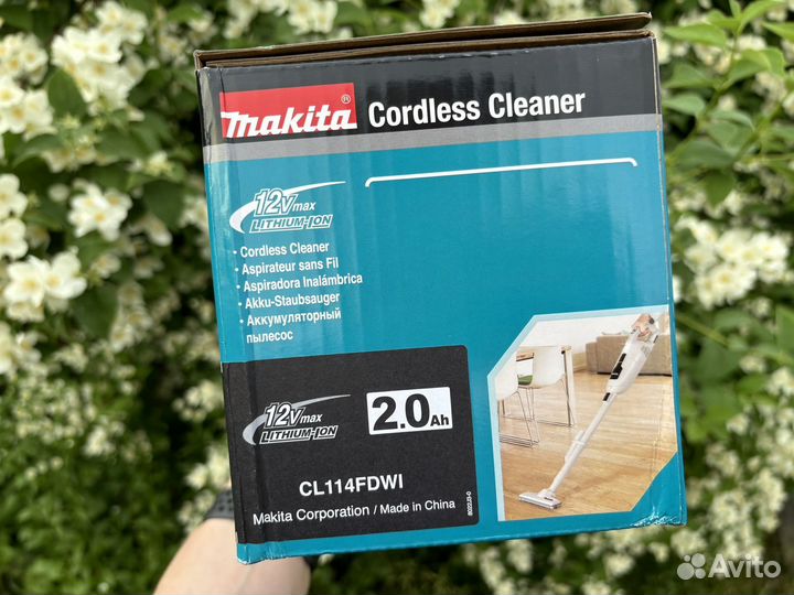 Аккумуляторный пылесос Makita CL114fdwi