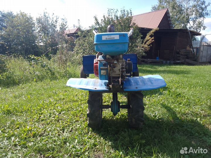 Мотоблок с телегой бу