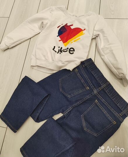 Джинсы для девочки