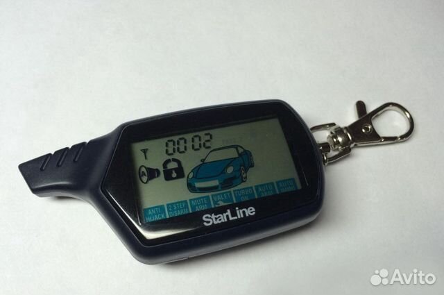Брелок Starline B9 чёрный корпус.Новый