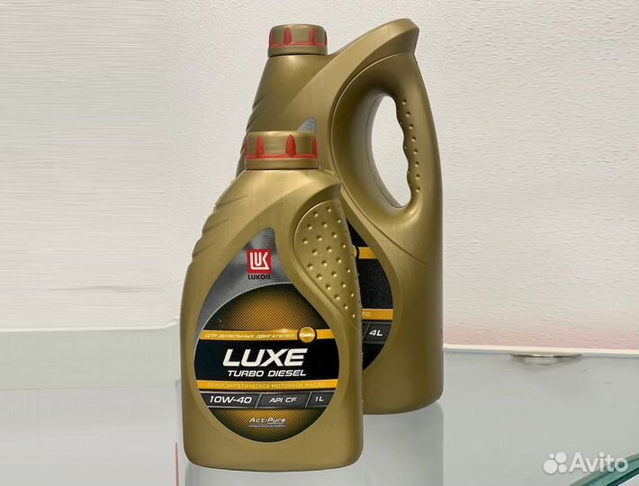 Масло lukoil luxe turbo diesel 10W-40 API CF 1l