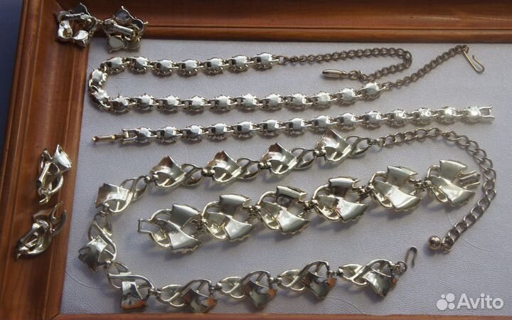 Винтажные комплекты от Coro Lisner из США