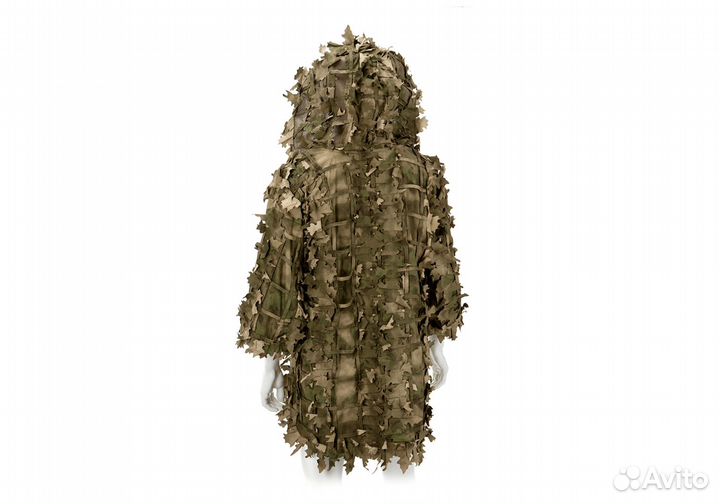Маскхалат (накидка) Invader Gear Ghillie Base Leaf