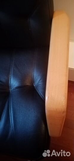 Кресло руководителя натуральная кожа