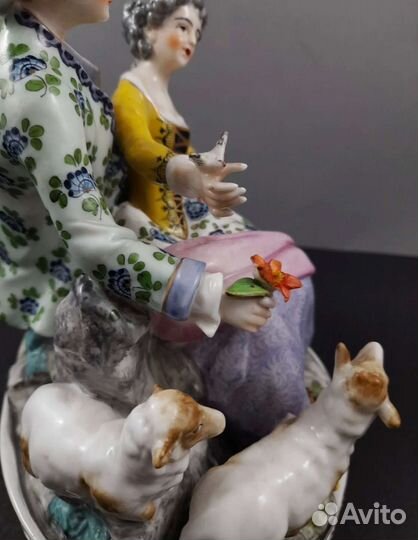 Статуэтка фарфор антиквариат германия
