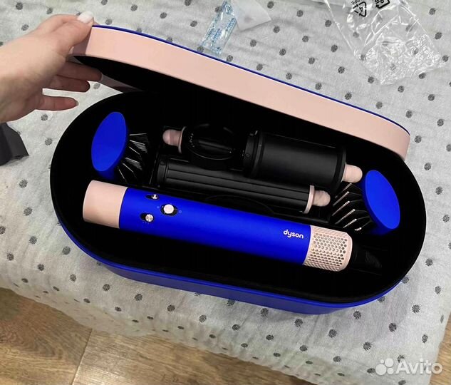 Стайлер Dyson Airwrap Complete Long (Blue Blush)