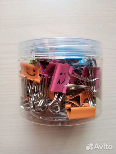 Зажимы для бумаг 19мм