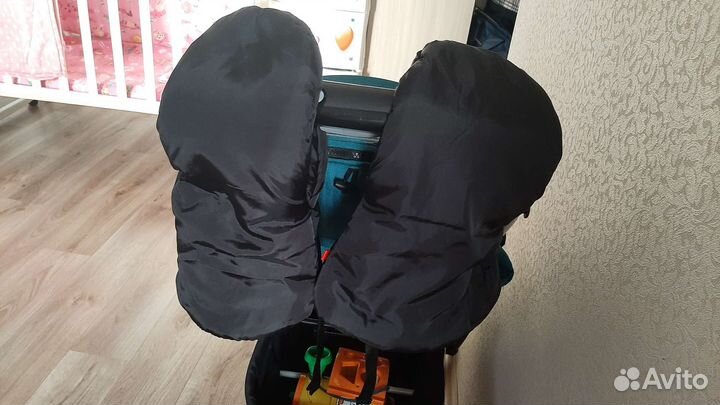 Теплые варежки для коляски/ санок