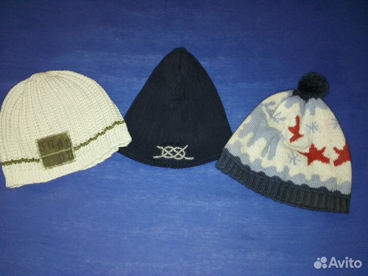 Шапки детские 3 шт
