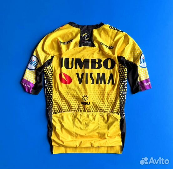 Джерси agu велокоманды Jumbo Visma Made in Italy