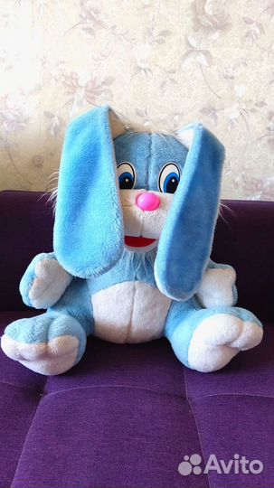 Большая мягкая игрушка Заяц 40см