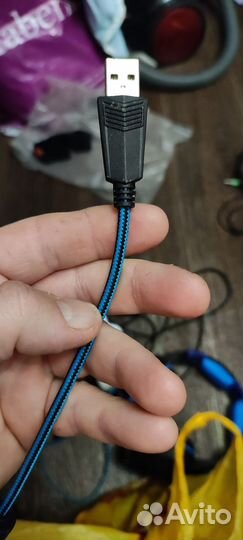 Игровые наушники с микрофоном sven