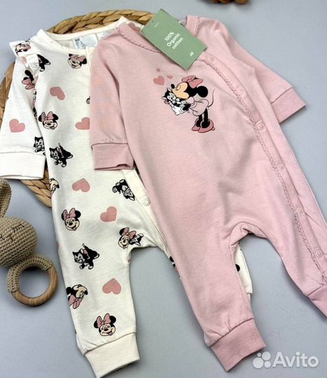 Комплект слипов для малышки hm 56