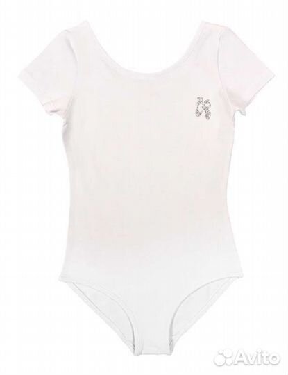 Купальник гимнастический белый