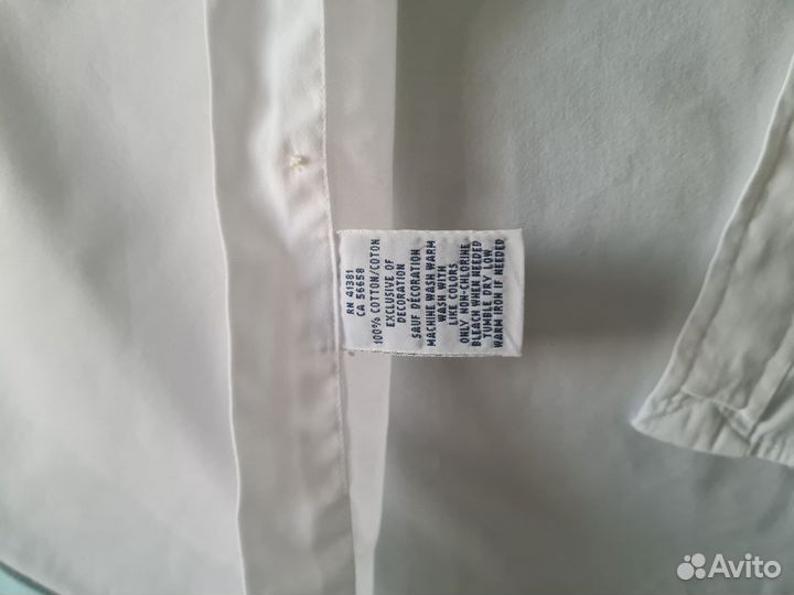 Ralph Lauren рубашка размер S Slim Fit