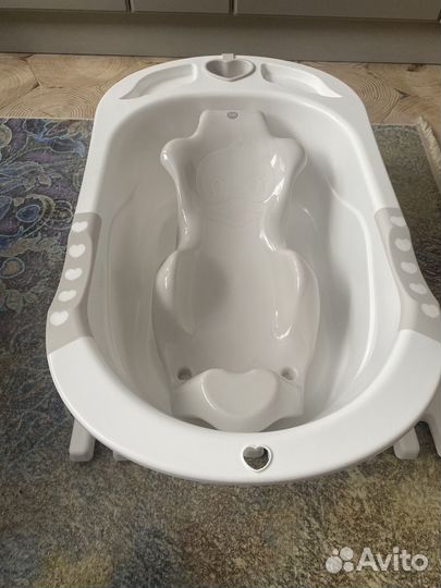 Ванночка детская с анатомической горкой