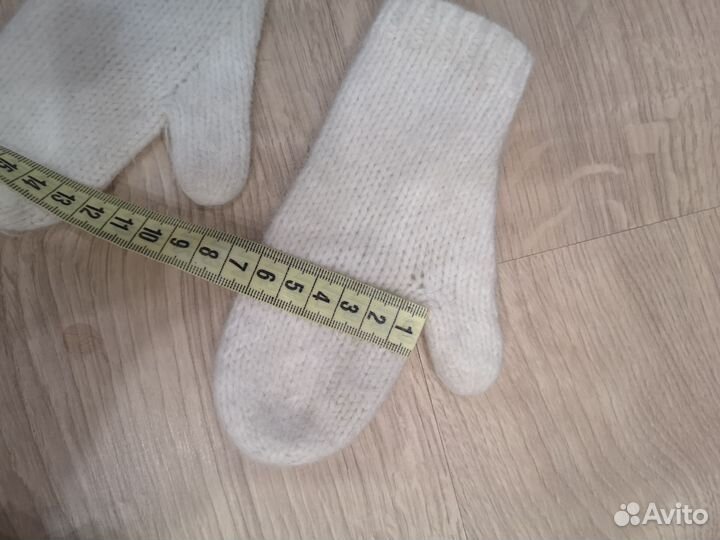 Варежки пух норки на 3-4 года