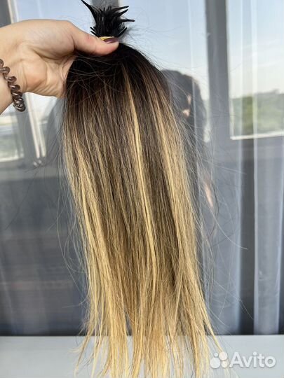 Волосы амбре для наращивания 53
