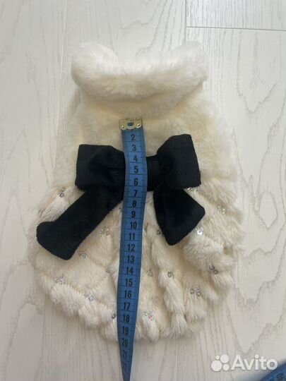 Красивая шубка для маленькой собачки