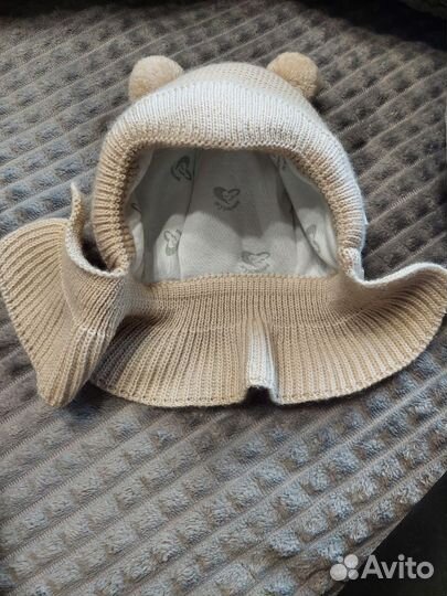 Шапка шлем зимний Журавлик