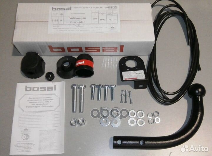 2193-A тсу треб.вырез VW Polo SD 15 2193A Bosal