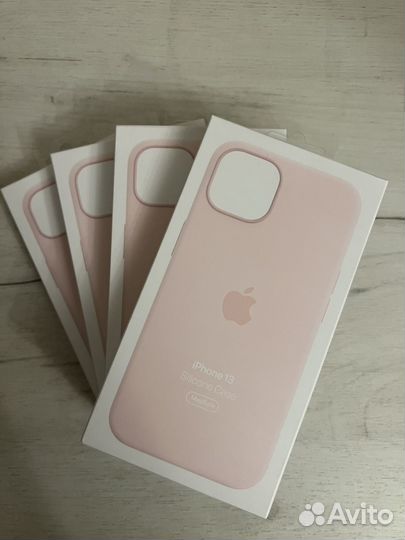 Чехол Apple iPhone 13 Silicone Case Chalk Pink