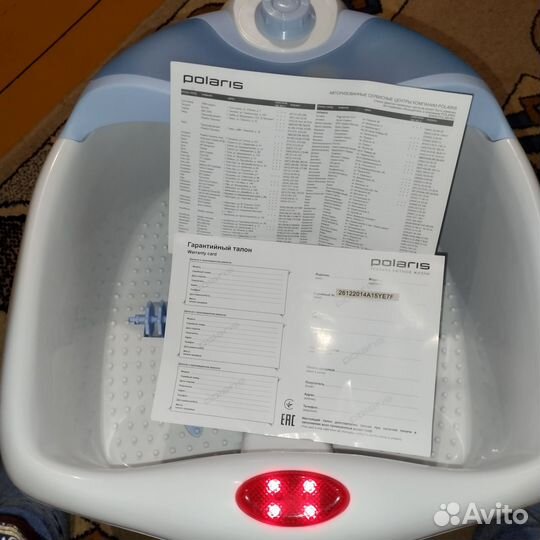 Массажная ванночка для ног новая