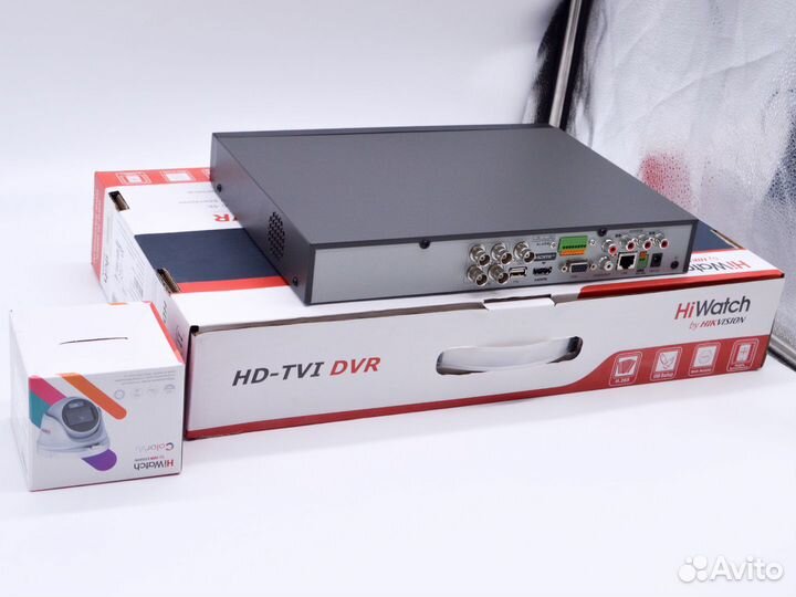 Видеонаблюдение для дома и офиса 5 Mpx ColorVu