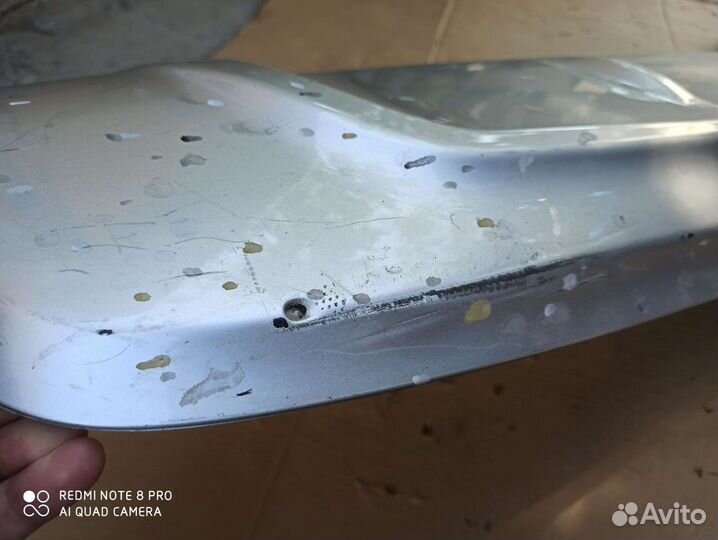 Volvo V40 юбка заднего бампера накладка