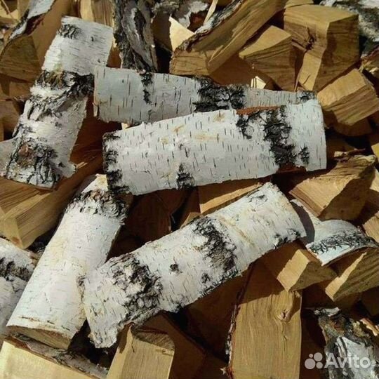 Дрова березовые. Колотые