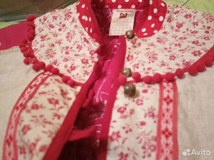 Одежда фольклор из льна