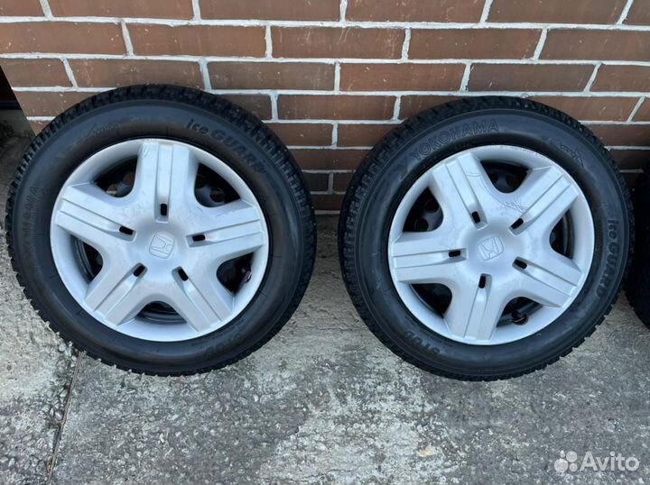Зимние колеса r14 Yokohama на фита