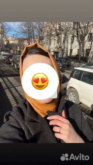 Кожаная косынка,тёплый платок на голову,на шею