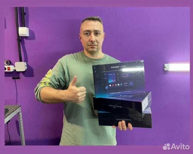 Магнитола на андройде Teyes 6/128