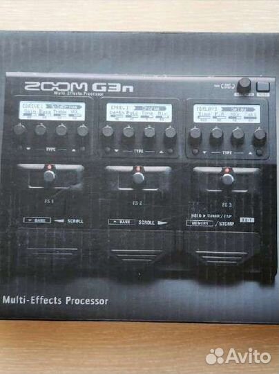 Гитарный процессор эффектов Zoom G3n