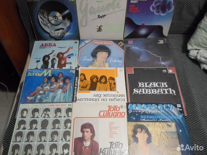 Виниловые пластинки СССР