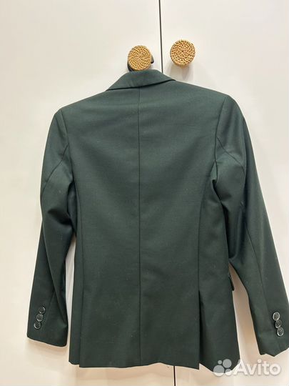 Зеленый пиджак 128-134