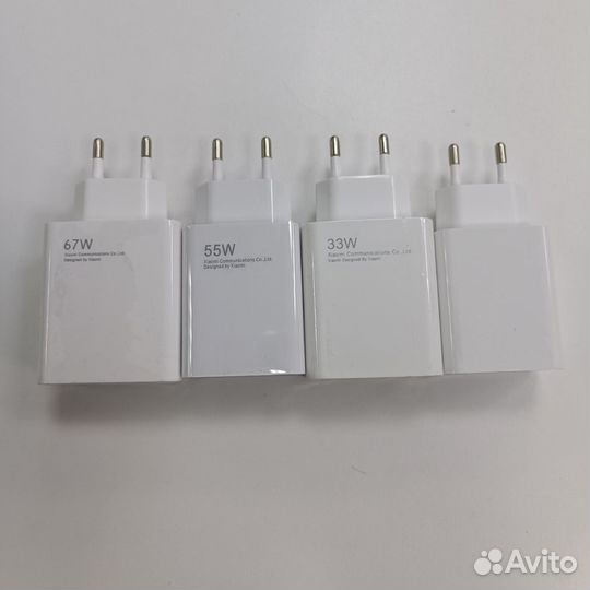 Адаптер питания Xiaomi 18W 25W 33W 55W 67W