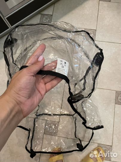 Дождевик на прогулочную коляску