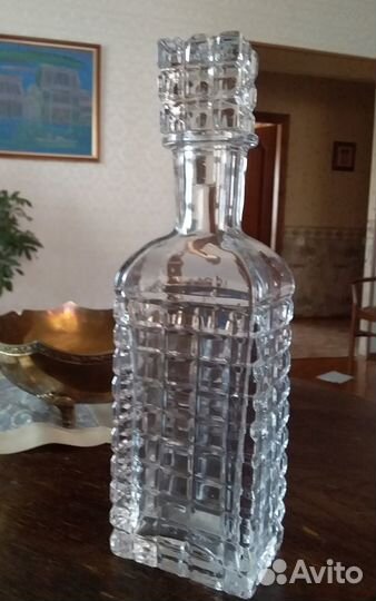 Графин хрустальный, штоф