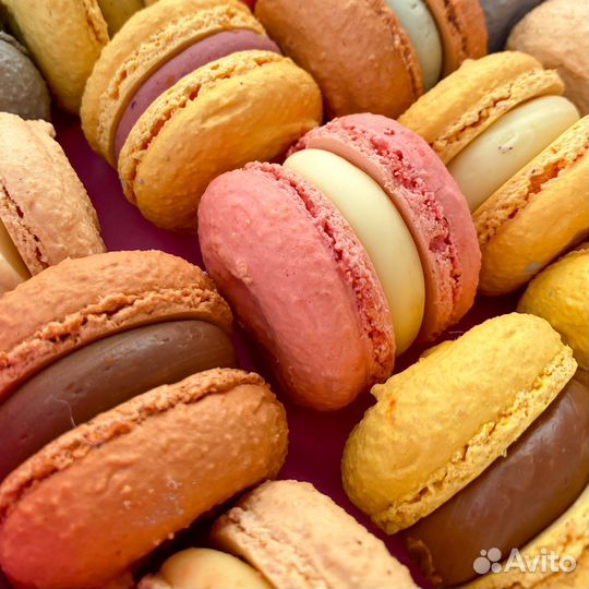 Макарон французские пирожные