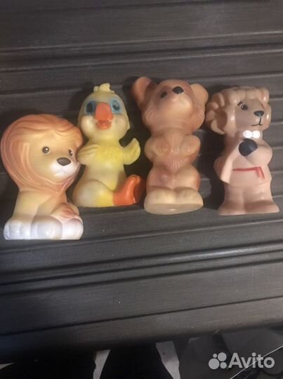 Резиновые игрушки СССР