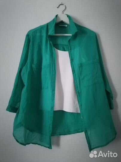 Рубашка летняя Германия 46-48 хлопок 100