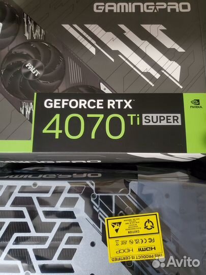 Palit RTX 4070 Ti Super GamingPro 16GB GeForce