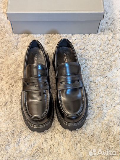 Лоферы Vagabond на платформе натуральная кожа 39