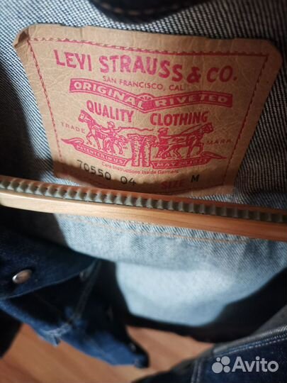 Джинсовка Levis оригинал, М