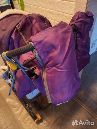 Детские санки коляска