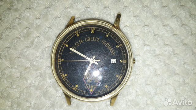 Мужские часы СССР Слава ussr-Greece-Germany