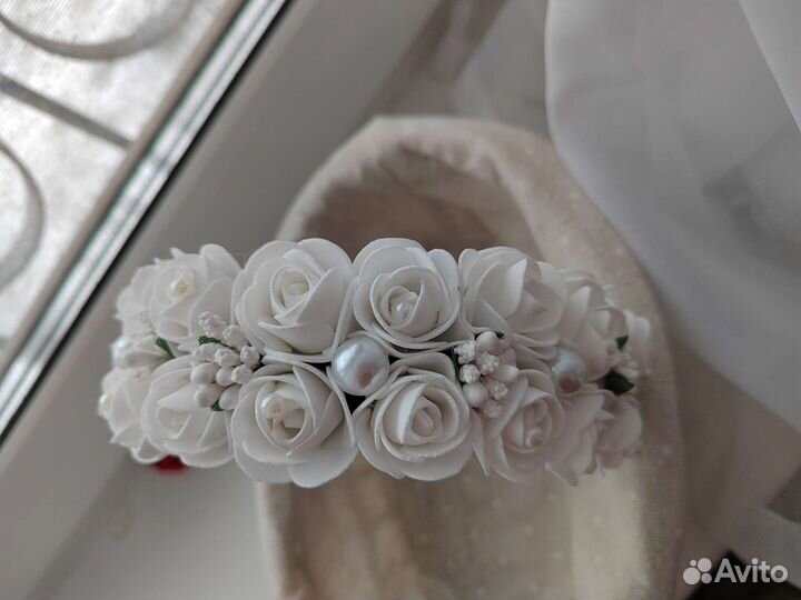 Ободок из цветов